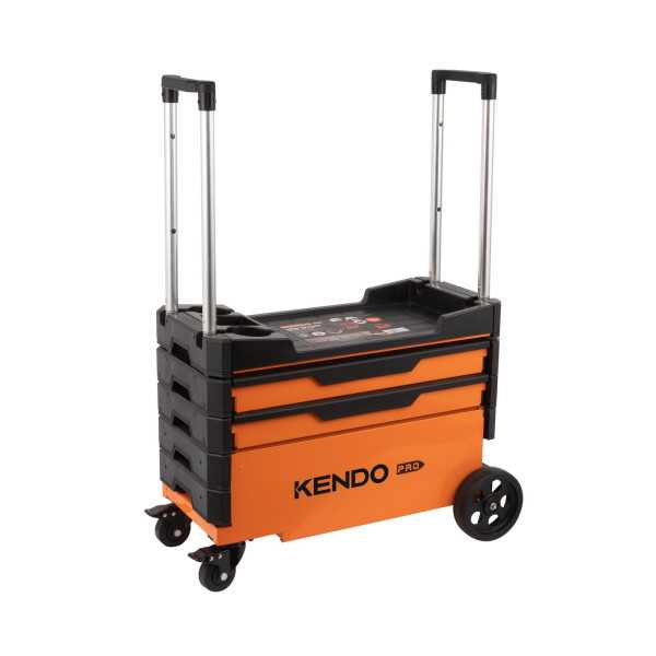 Carro de Herramientas Plegable 3 Cajones + Encimera 90333 KENDO