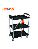 Carro Plegable Multiusos con Ruedas 3 Bandejas 90339 KENDO
