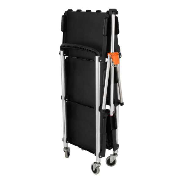 Carro Plegable Multiusos con Ruedas 3 Bandejas 90339 KENDO
