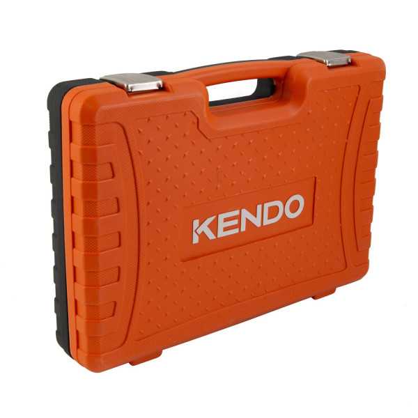 Juego Vasos + Carracas 1/2", 3/8" y 1/4" 216 Piezas 90594 KENDO