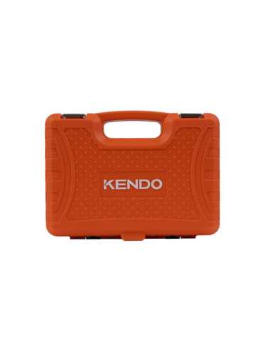 Juego Vasos + Carraca 1/4" con Puntas 56 Piezas 90597 KENDO