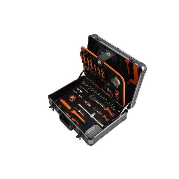 Maletín Aluminio con Herramientas 124 Piezas 90702 KENDO