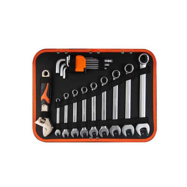 Maleta Trolley Aluminio con Herramientas 161 Piezas 90703 KENDO