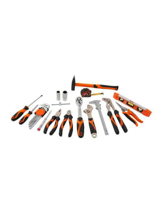 Maleta Trolley Aluminio con Herramientas 161 Piezas 90703 KENDO