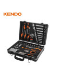Maletín Aluminio con Herramientas 76 Piezas 90704 KENDO