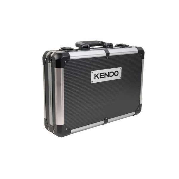 Maletín Aluminio con Herramientas 76 Piezas 90704 KENDO