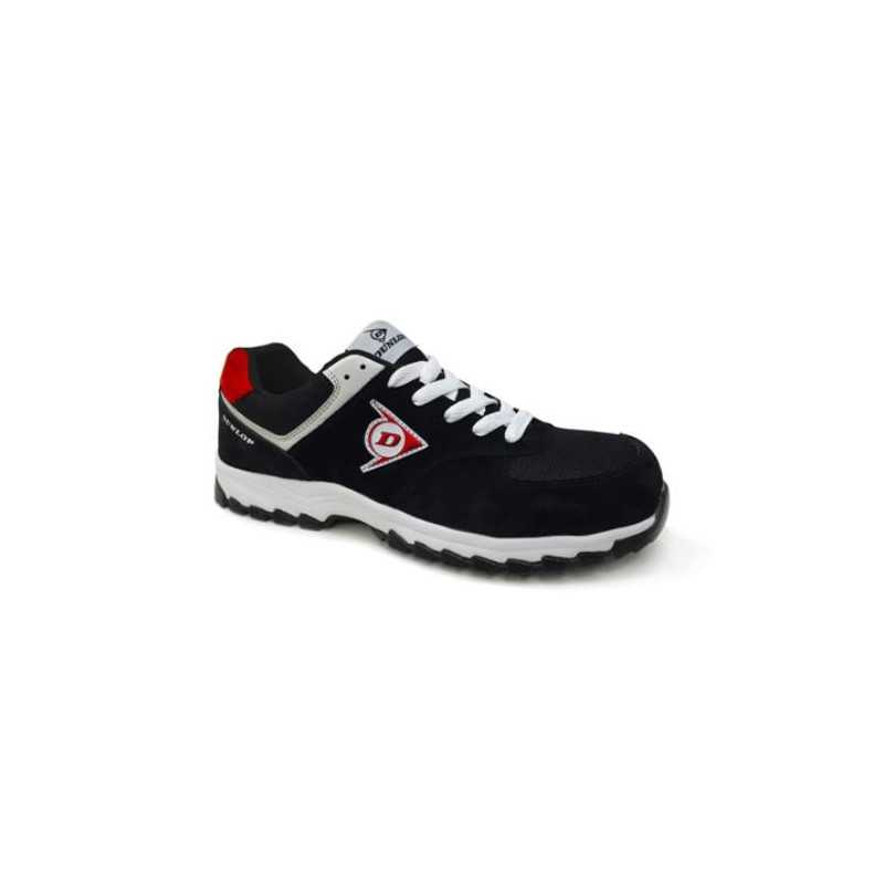 Zapato seguridad DUNLOP Flying Arrow negro - rojo S3 DL0201039 Talla 38