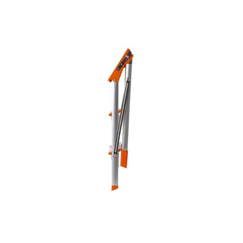 Taburete aluminio GIERRE 2 peldaños + plataforma BA310