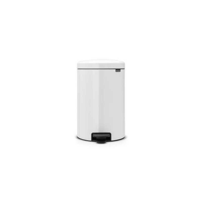 Cubo de pedal BRABANTIA Newicon 20l. blanco 111846
