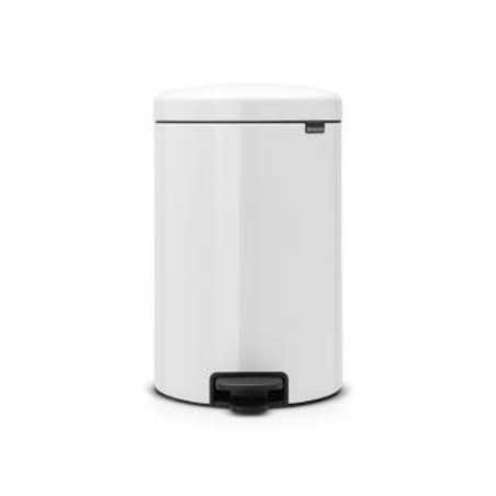 Cubo de pedal BRABANTIA Newicon 20l. blanco 111846