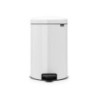 Cubo de pedal BRABANTIA Newicon 20l. blanco 111846