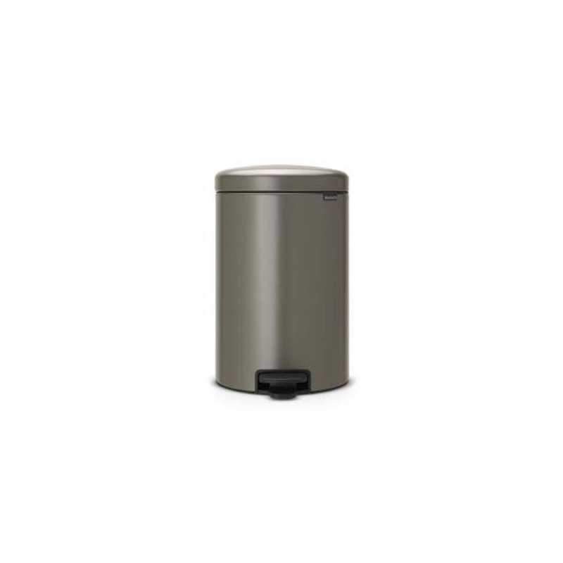 Cubo de pedal BRABANTIA Newicon 20l. Platinum 114045