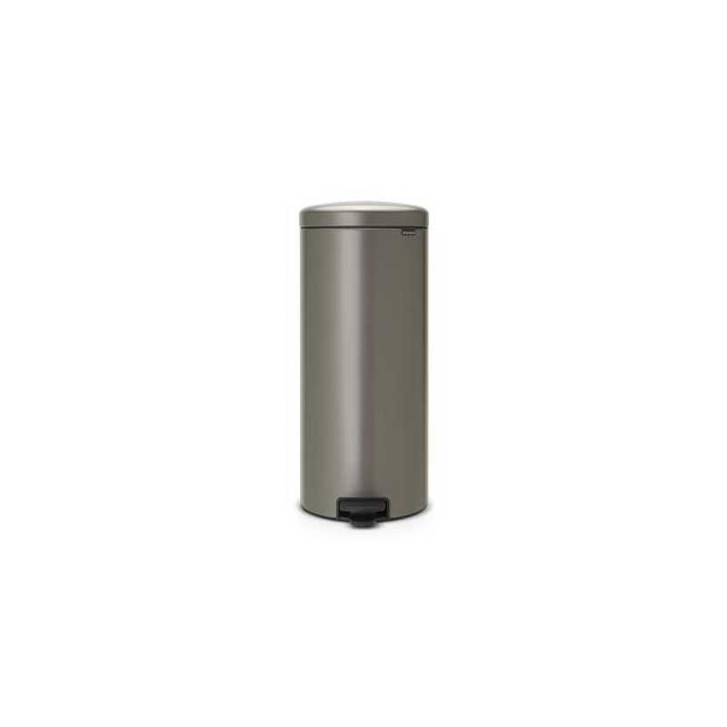 Cubo de pedal BRABANTIA Newicon 30l. Platinum 114441