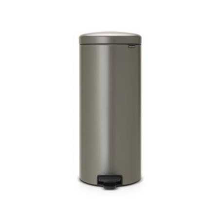 Cubo de pedal BRABANTIA Newicon 30l. Platinum 114441