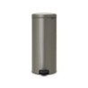 Cubo de pedal BRABANTIA Newicon 30l. Platinum 114441