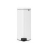 Cubo de pedal BRABANTIA Newicon 30l. blanco 111785