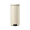 Cubo de pedal BRABANTIA Newicon 30l beige