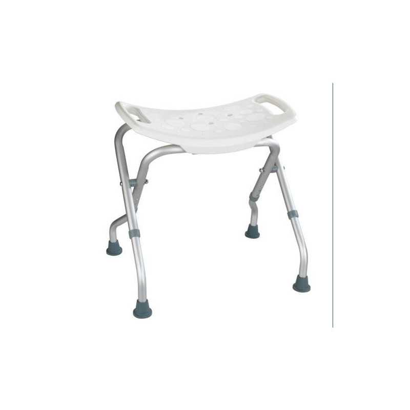 Taburete baño WENKO plegable altura ajustable Secura 23070