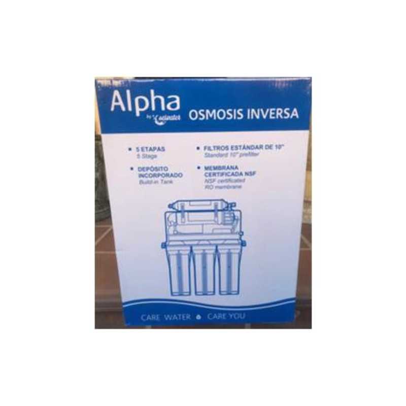 Equipo osmosis inversa LOGIC WATHER 5 etapas con bomba