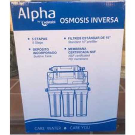 Equipo osmosis inversa LOGIC WATHER 5 etapas con bomba
