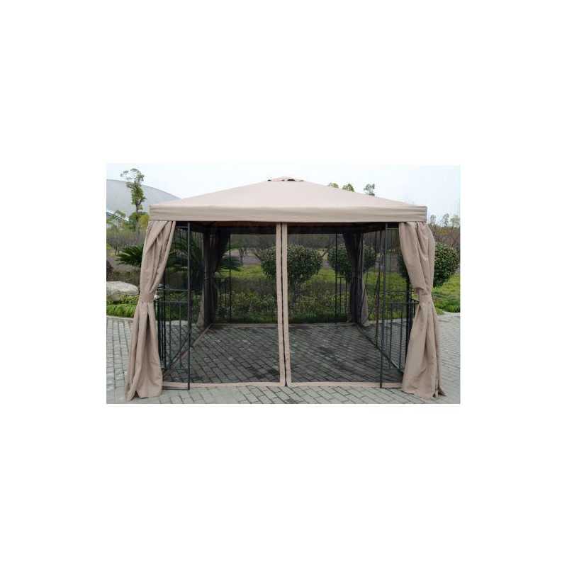 Mosquitera para pergola arena 3x3x2