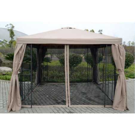 Mosquitera para pergola arena 3x3x2