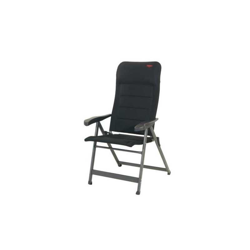 Silla de camping CRESPO air-deluxe negro AP/237-ADS-80
