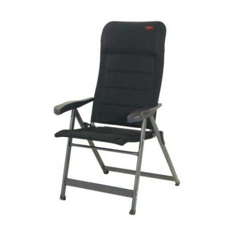 Silla de camping CRESPO air-deluxe negro AP/237-ADS-80