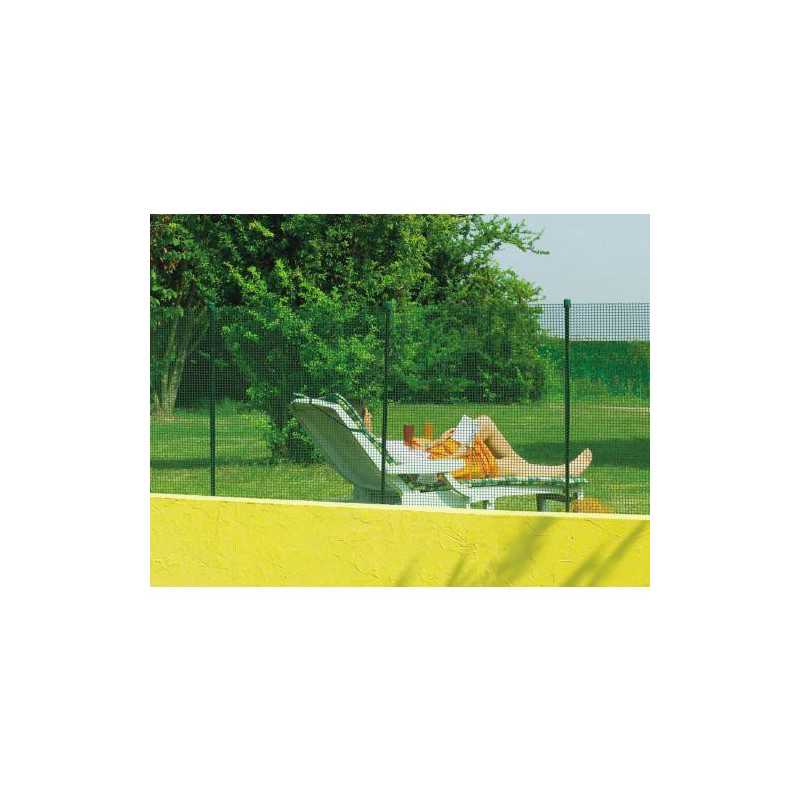 Malla cuadranet NORTENE premium 1x25m.10x10mm. 400gr. blanca
