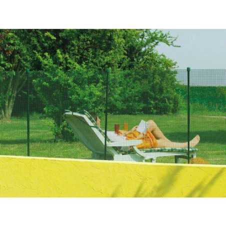 Malla cuadranet NORTENE premium 1x25m.10x10mm. 400gr. blanca
