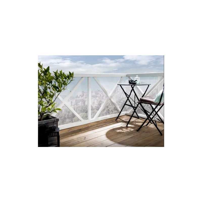 Malla cuadranet NORTENE 1x25m.5x5mm. 300gr. blanca 2017219