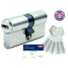 Cilindro de seguridad ABUS modular niquel doble embrague 40/40
