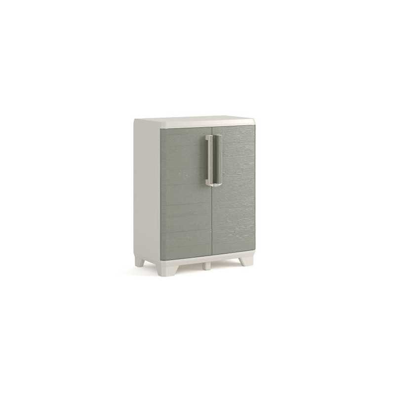 Armario KETER Wood Grain 97x68x39 cabinet bajo