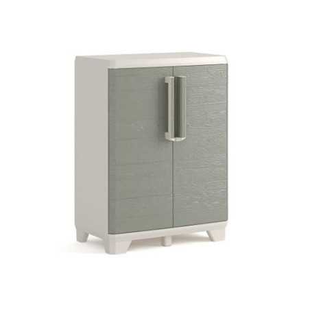 Armario KETER Wood Grain 97x68x39 cabinet bajo
