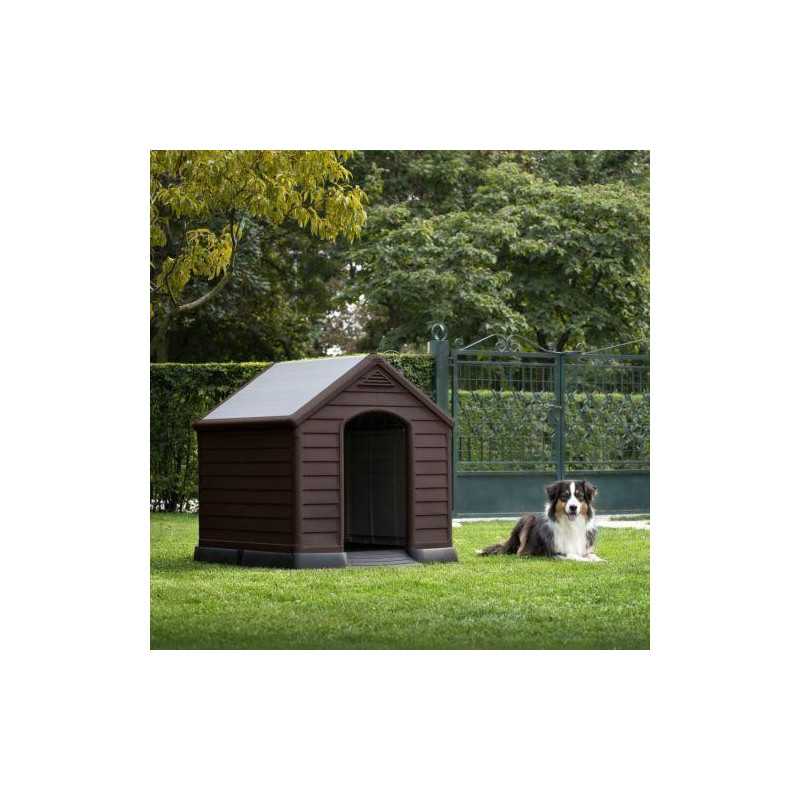 Caseta perro KETER resina 95x95x99cm. 247446