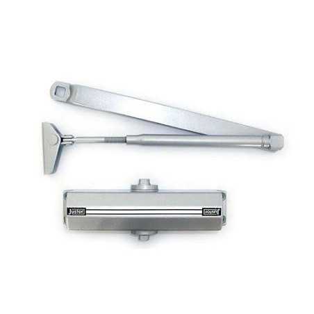 Cierrapuertas JUSTOR 12 plata 1212