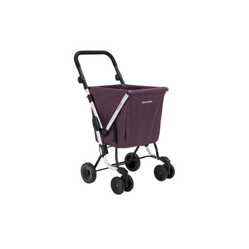 Carro compra PLAY We Go plegable Merlot 50l 24960C 289