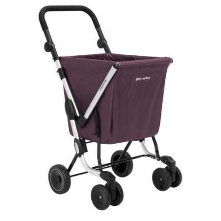 Carro compra PLAY We Go plegable Merlot 50l 24960C 289