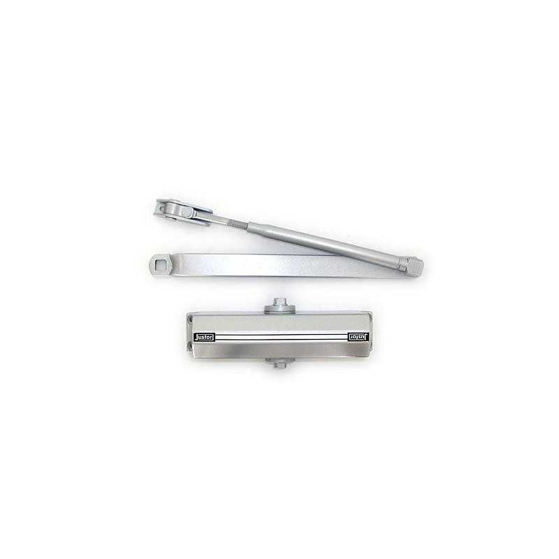 Cierrapuertas JUSTOR RL 12 plata 1222