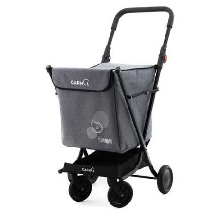 Carro compra GARMOL minijumbo jasp c-800 gris 48 litros