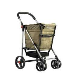 Carro compra ROLSER Basket polar kaki 58l BAS001