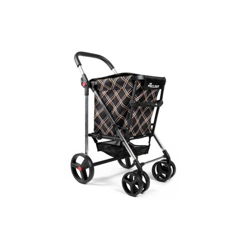 Carro compra ROLSER Basket Chiara 4b estampado 58l BAS008