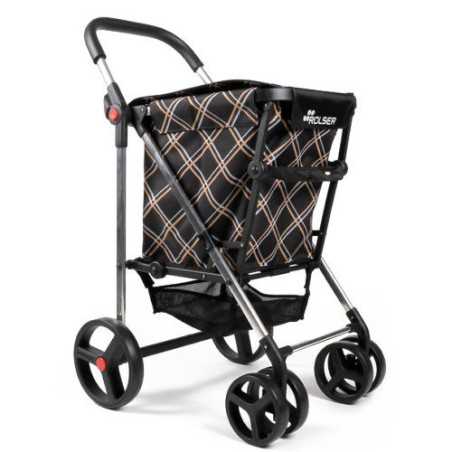 Carro compra ROLSER Basket Chiara 4b estampado 58l BAS008