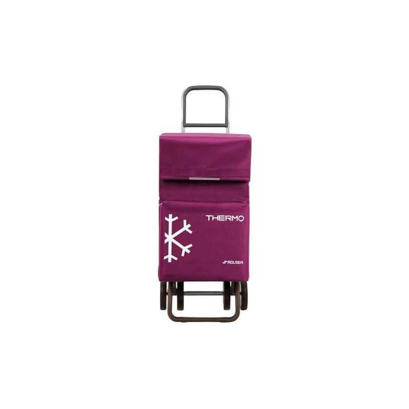 Carro compra ROLSER Fresh MF Dos+2 burdeos 46l