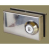 Cerradura CBM para cristal 1/2 a latonado URA 01-T