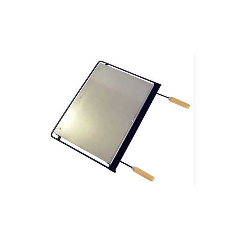 Plancha barbacoa IMEX EL ZORRO inox. 60x41 cms.