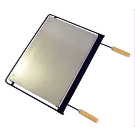 Plancha barbacoa IMEX EL ZORRO inox. 60x41 cms.