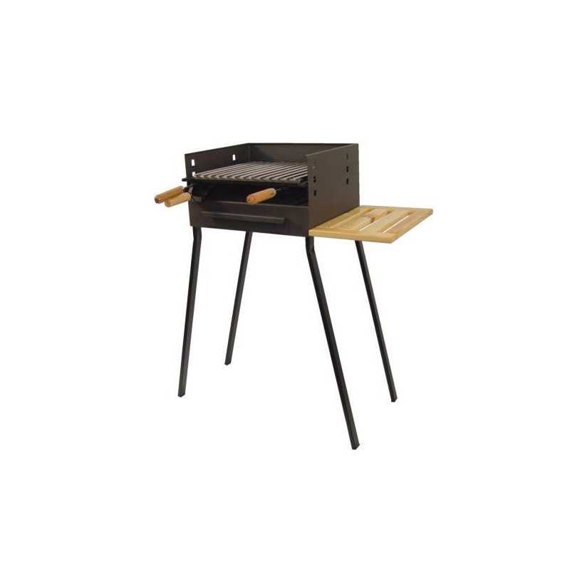 Barbacoa parrilla IMEX EL ZORRO inox con bandeja 71430