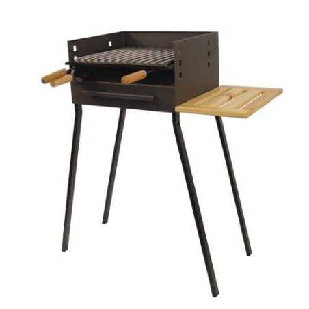 Barbacoa parrilla IMEX EL ZORRO inox con bandeja 71430