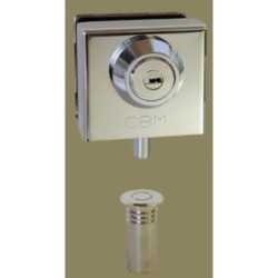 Cerradura CBM para cristal suelo BUL 03-T